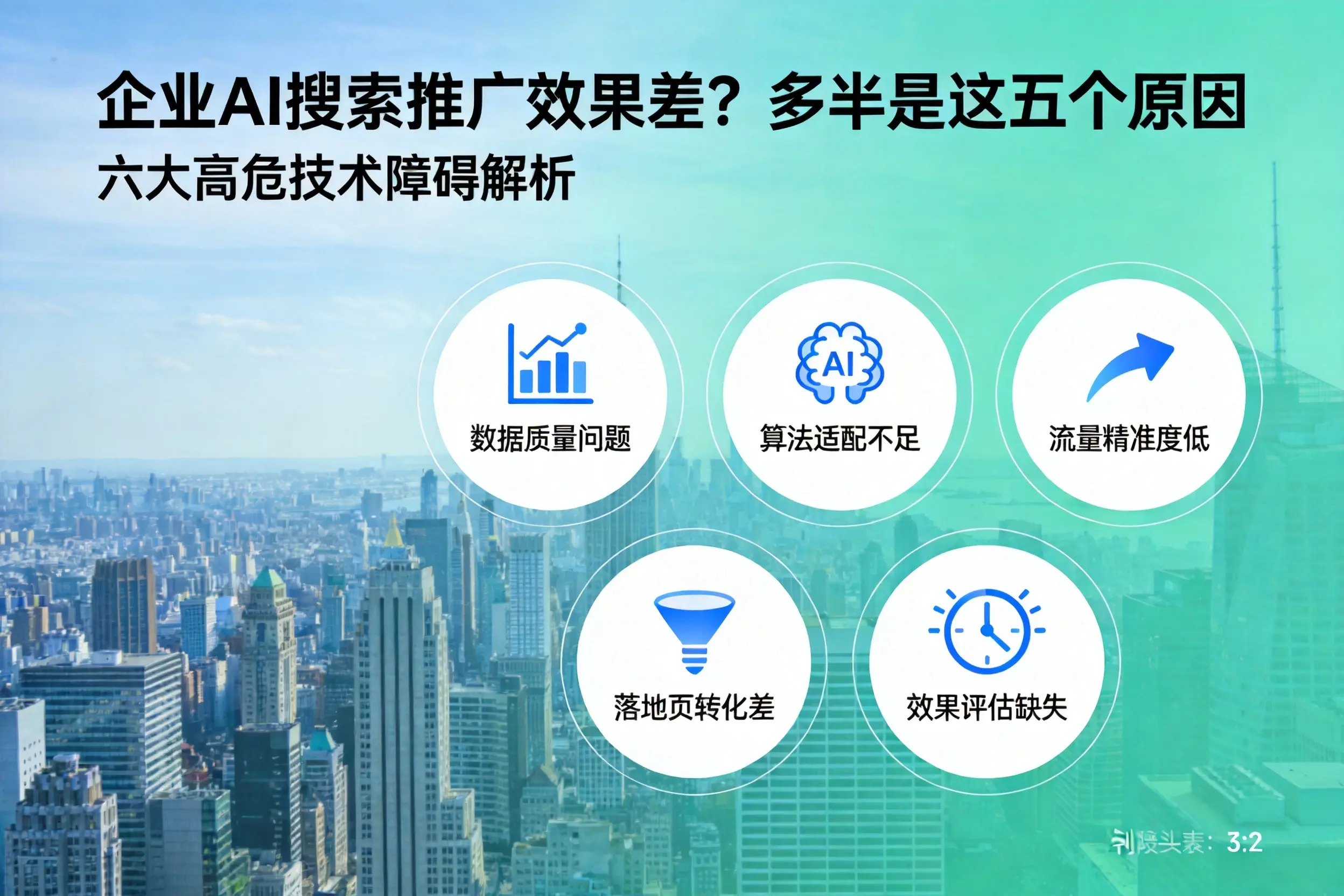 新密企业AI搜索推广效果差？多半是这五个原因